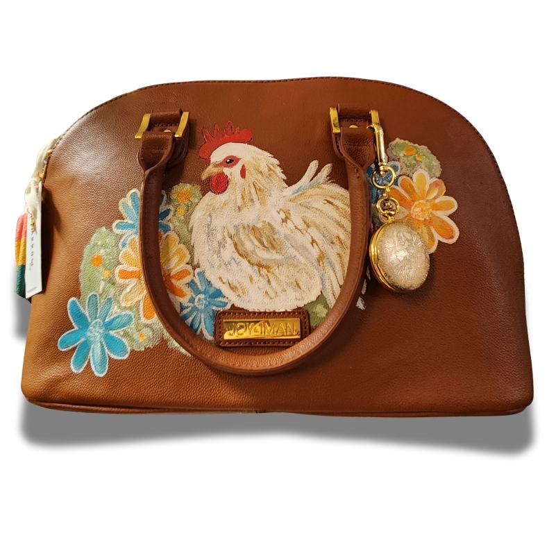 Joy & Iman Hand Painted Women's Bag